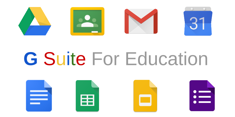 Click Here for G Suite for Education
